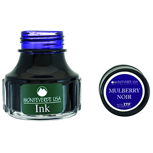 MONTEVERDE Bottle Ink, 90ml, Mulberry-Noir (G308UN) by Monteverde - Image 2