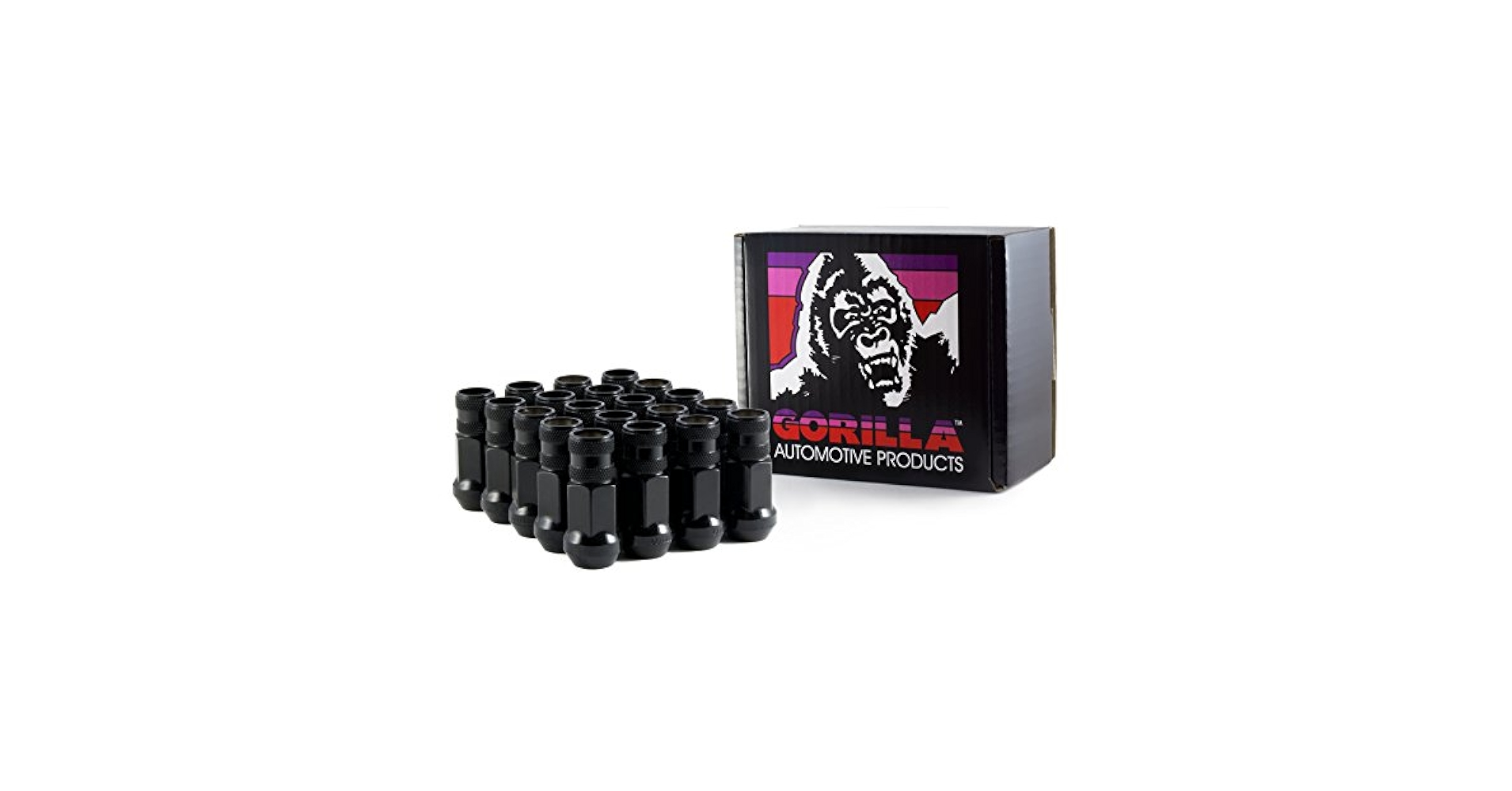 GORILLA Amazon.com: Gorilla Automotive 45028BC-20 Black 12mm x 1.25
