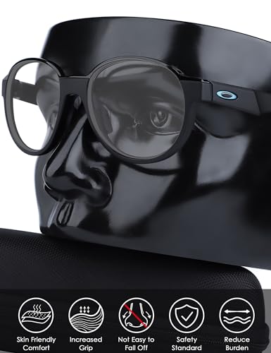 Image of BLAZERBUCK Replacement Nose Pads Nose Piece for Oakley Activate OX8173 Eyeglass - Standard Black