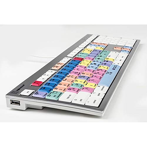 Logickeyboard Designed For Adobe Premiere Pro | Usb Wired | Built-In Dual Usb2 Ports | Compatible To Mac Os #TOP4