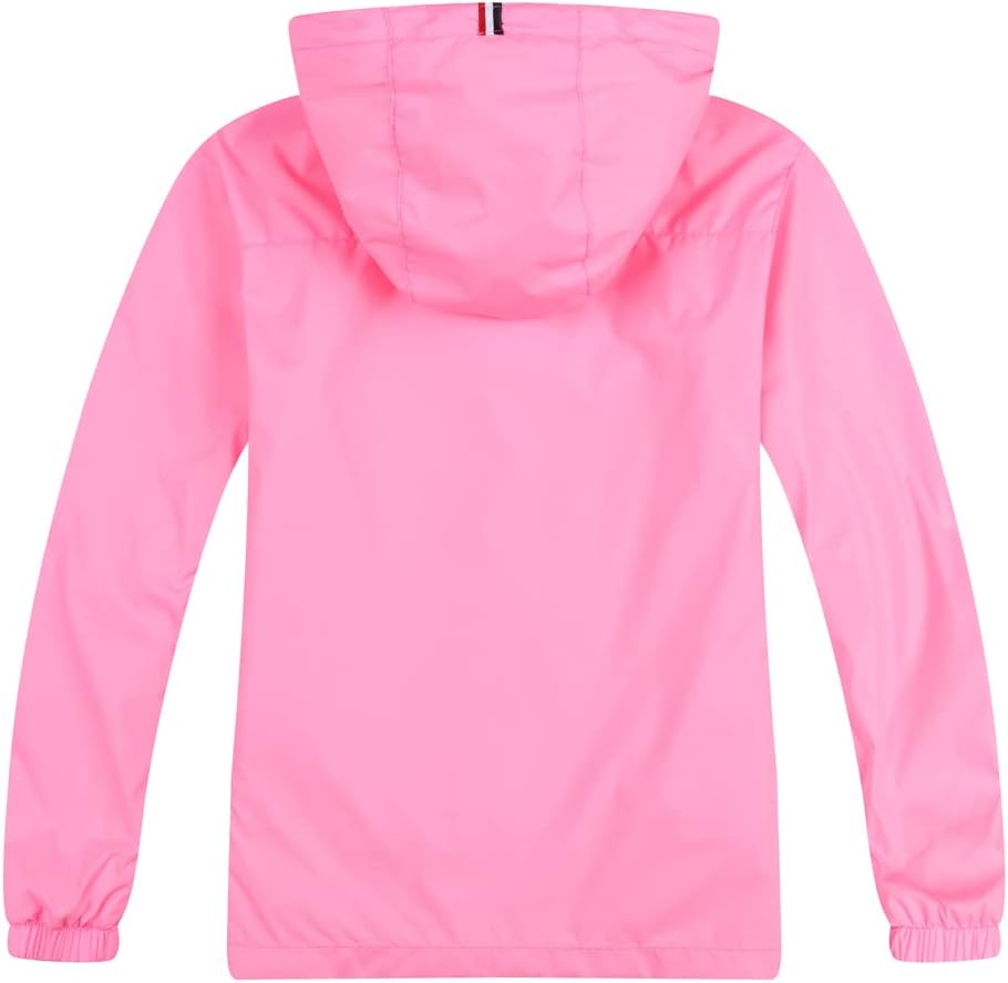 Jingle Bongala Boys Girls Lightweight Breathable Raincoat Waterproof Hooded Rain Jacket Windbreaker Easy to Fold - Image 2