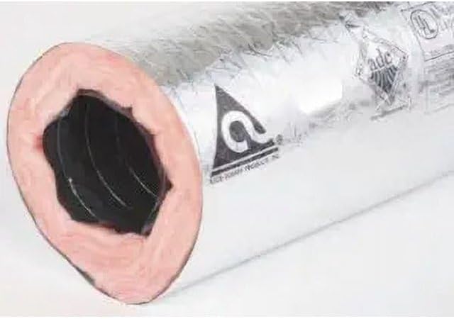 Insulated Flexible Air Duct 5 X 25' R6 Flex Duct