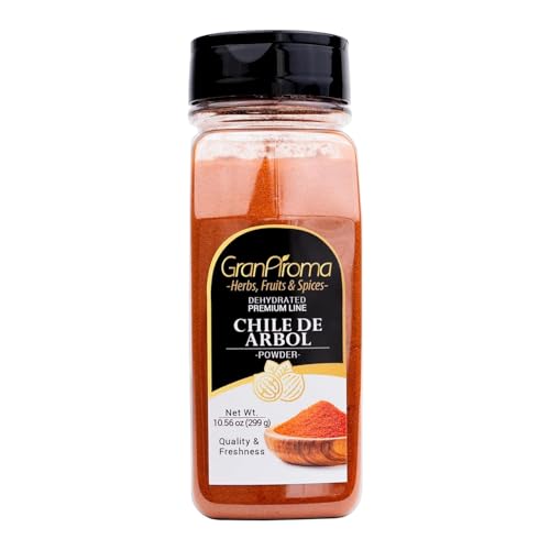 GranAroma, Chile De Arbol Pepper Powder, 10.56 Oz
