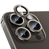 【Protección completa】Hecho de metal de aleación de aluminio y vidrio templado 9H, resistente y duradero. El anillo de sello está diseñado para evitar el polvo y el agua. El protector de lente de cámara con capa oleofóbica puede brindar protección contra el agua, el aceite y el polvo. La película protectora de la lente de la cámara cubre completamente la lente de la cámara para evitar daños por caídas, rasguños u otros accidentes.