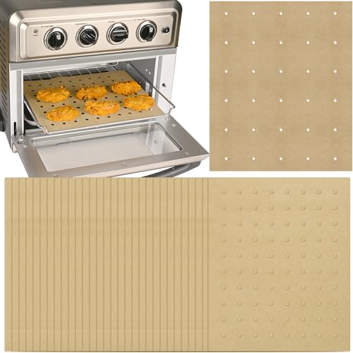 Image of WMKGG 200 PCS Unbleached Air Fryer Parchment Paper, 11 x 9 Inch