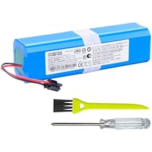 6800mAh PA61 Replacement Vacuum Battery for Eufy RoboVac X8 T226X, White, Eufy RoboVac X8 Hybrid White, Pro SES Robot Vacuum 14.4V 92.16Wh