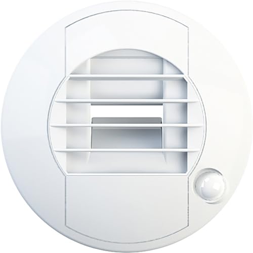 AXELAIR VISION - Bouche auto tempo WC avec manchon - A piles AA - VMC et ventilation