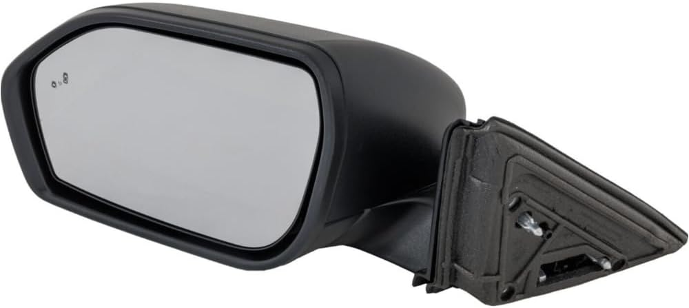 KERWATS Mirrors Driver Left Side Hand for Ford for Explorer Base 20-22 Without Auto-Dimming with Blind Spot Detection in Glass-Blind Spot Detection Textured Black Manual Folding-Folding Type SH1556