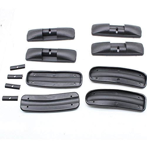 Eapmic 2Pcs1M Aluminum Car Top Roof Rack Cross Bar Luggage Carrier Adjustable Window Frame Lockable Anti-Theft Design #TOP3