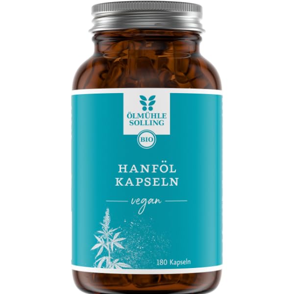 Ölmühle Solling - Hanföl Kapseln BIO 180 stk.