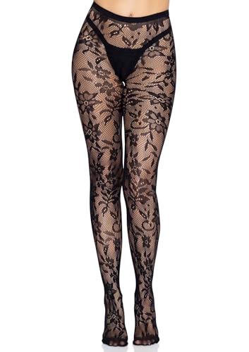 Image of Leg Avenue Women's Pattern Tights, Breathable Stretchy Fit With No-pinch Waistband