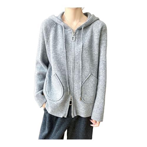 Haut à capuche épais femme manches longues sweat vintage sport décontracté chic