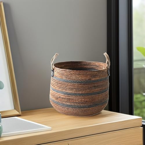 Panier à linge tissé de qualité supérieure Zerodeko pour articles divers - 5