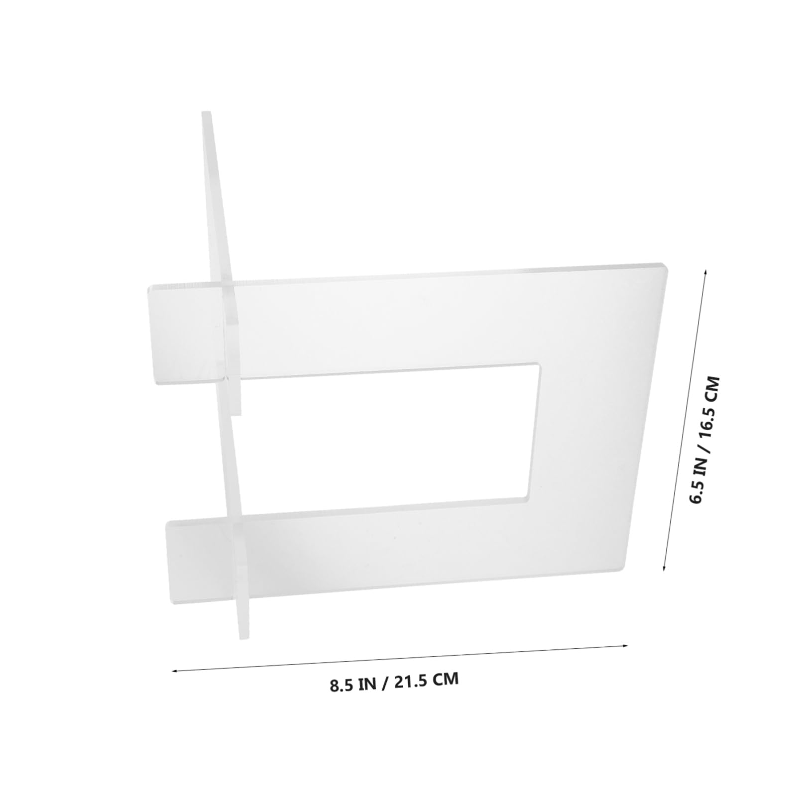 KALLORY Durable Acrylic Support for Balance Bikes Scooters Transparent Portable Parking Holder Reliable Stability for Bicycle Accessories