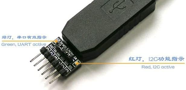 Official Smarian USB Transfer I2c Iic Uart TTL Flash Programming to Upgrade Hardware Software Debugging Ch341ta Serial Port DIY - Parts & Accs -
