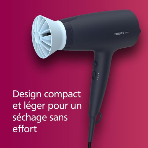 Sèche-Cheveux Philips BHD360/20 – 2100 W, Technologie Ionique, 6 Vitesses - vue 10
