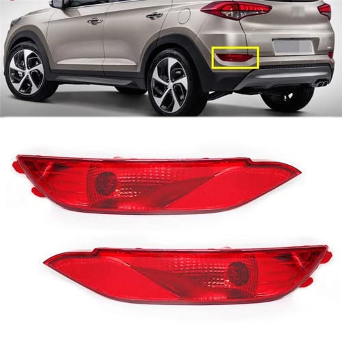 2 Pcs Carro Traseiro Bumper Nevoeiro Luz de Estacionamento Refletor de Aviso Luzes traseiras para Hy