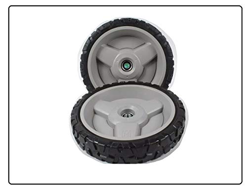 (New/Quality) Compatible with Husqvarna OEM 11” HIGH Wheel for All Wheel Drive AWD Mower 501067001 588251401 fits 50106700