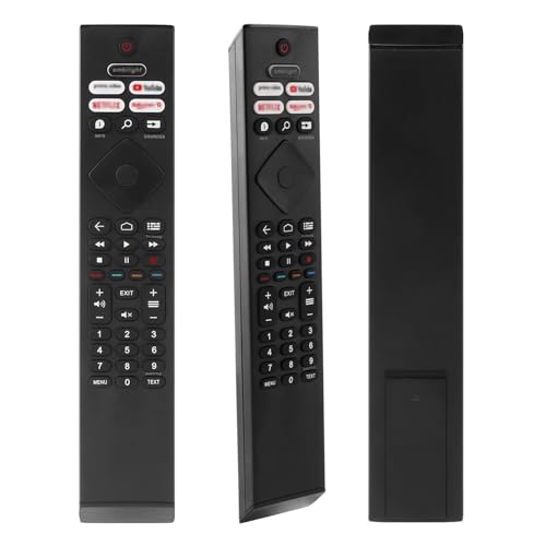 398GR10BEPHN0041HR Mando a Distancia Reemplazado para Philips HR45B-GJ01 TV 65PUS7906/12 65OLED706/12 50PUS7406/12 75PUS7906/12 32PFS6906/12 32PFS6906/05 70PUS7956/12 55PUS8106/12 65PUS7556/12