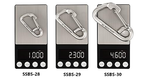 image for Shonan.Systems SHONAN Marine Boat Hooks, Stainless Steel Carabiner Hea