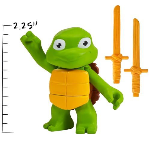 image for Teenage Mutant Ninja Turtles 83290 Turtle Tots Action Figure 2-Pack Fe