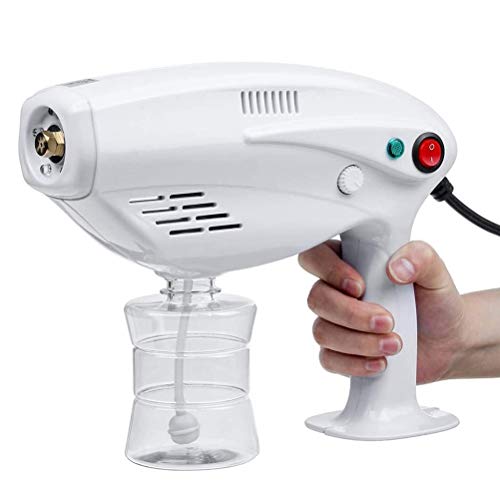 Preisvergleich Produktbild WWJJLL Tragbare elektrische Sprayer, 1200W 260ML Blaulicht Nano Dampfpistole Desinfektion Atomizer ist geeignet für Gärten öffentlicher Plätze, Büros, Schulen