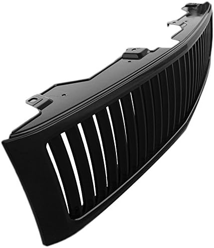 Miniatura 6 de Spec-D Tuning HG-SIV07JMVT Chevy Chevrolet Silverado 1500 Lt Ls, parrilla frontal vertical negra