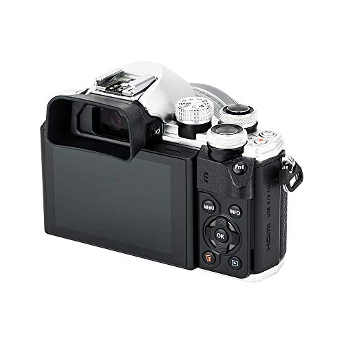KIWIFOTOS Kamera Augenmuschel Okular für Olympus OM System OM-5 Mark II, OM-5, OM-3, OM-D E-M10 Mark III, E-M10 Mark II, E-M5 Mark III, E-M5 Mark II ersetzt Olympus EP-15 EP-16 Standard Augenmuschel