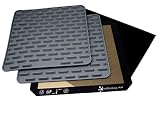 Silicone Roasting Mat and Silicone Baking Mat Combo for Air Fryer Oven - Set of 3 Food Safe, Non-Sti