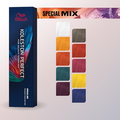 Foto von Wella Professionals Koleston Perfect Special Mix - Permanente Haarfarbe - Professionelle Coloration mit bis zu 100% Grauabdeckung & Me+ Farbtechnologie – 0/11 Asch‑Intensiv, 60ml
