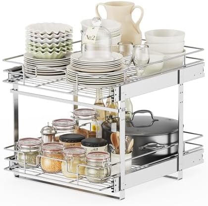 ROOMTEC Slide Out Cabinet Organizer (16.5" Wx20.5 D)