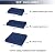Kinsunny Outdoor Cushion Covers for Patio Furniture 7 Piece Set, Replacement Cushion Slipcovers for Rattan Sectional Couch, Patio Seat Covers with Zipper, Water Resissant, Only Cover, Dark Blue