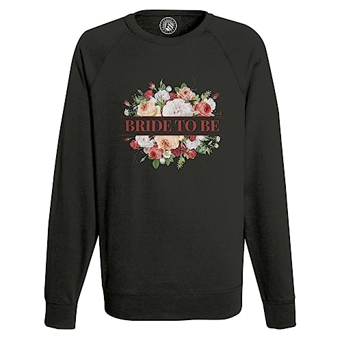 Sweat Shirt Homme Bride to Be vêtement de mariage motif bouquet de fleurs
