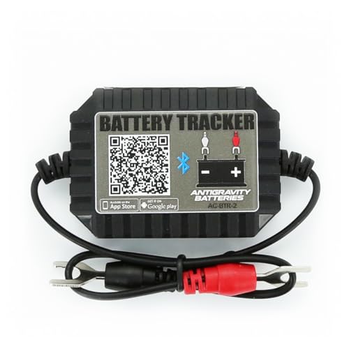 Antigravity Battery Tracker Bluetooth Monitor System BTR-2 for 12V Lead/Acid Vehicle Batteries, Test Voltage Cranking Charging