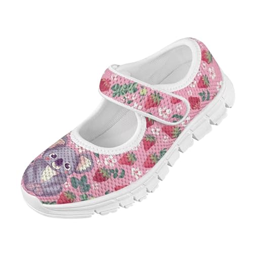 Girls Dress Shoes Animal Print Mary Jane Shoes School Wedding Party Shoes for Little/Big Girl