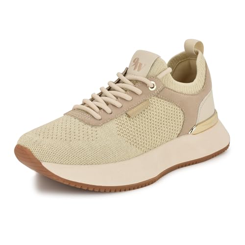 Basket Nine West Freska femme 37 naturel, finie la fatigue des pieds