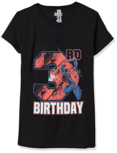 T-shirt Marvel Girl's Swinging Three pour fille active taille M vêtement noir durable