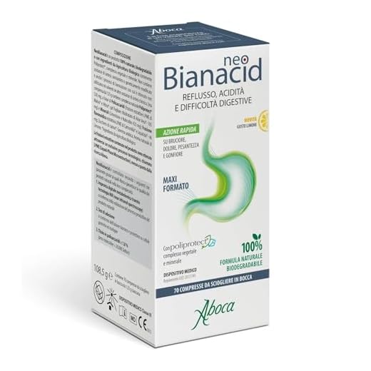 Aboca Neobianacid 70 comprimidos Sabor Limón