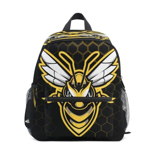 Sac d'école maternelle frelon jaune idéal pour les sorties des tout-petits