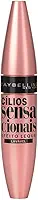 Maybelline NY Cílios Sensacionais Máscara de Cílios Lavável, Efeito Leque com Volume e Definição, Longa Duração e Não Empelota, Cor Preto Intenso, 9,5ml