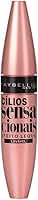 Maybelline NY Cílios Sensacionais Máscara de Cílios Lavável, Efeito Leque com Volume e Definição, Longa Duração e Não Empelota, Cor Preto Intenso, 9,5ml