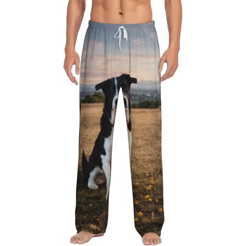 Pyjama polaire homme imprimé chiot idéal pour l'hiver