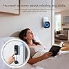 Wireless Doorbell Chime Compatible with Blink Video Doorbell (1st & 2nd Gen), Video Doorbell Extender Kit with Sleek Round Wired Transmitter & Plug-in Receiver, 656ft Range, 58 Melodies, Black