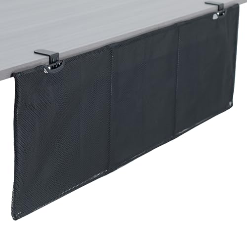 VIVO 48 Inch Clamp-on Privacy and Cable Management Organizer Sleeve, Wire...