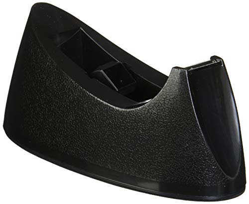 Westcott 80015 Rounded Tape Dispenser - Black image 1