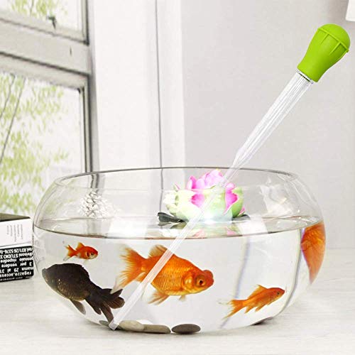 Slson Coral Feeder Waste Cleaner For Fish Tank Multifunction Dropper Pipette Water Transfer Waste Remover For Aquarium Accessies Long Acrylic Marine Fish Feeding Tool, 20.4 Inches #TOP2