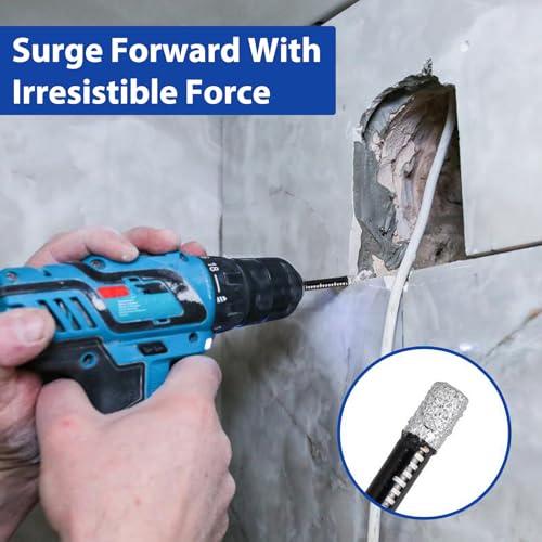 CECOMBINE 5-Pack 6mm Tile Drill Bits, Diamond Coated, Dry Drill, Ceramic, Glass, Marble, Granite, Porcelain 6 CECOMBINE 5-Pack 6mm Tile Drill Bits, Diamond Coated, Dry Drill, Ceramic, Glass, Marble, Granite, Porcelain - Image 6