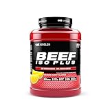 OUT ANGLED Beef Iso Plus, Beef Protein Isolate Powder, High Protein, Zero Fat and Sugar | 1.8kg, Orange Burst | Halal, Paleo and Keto Friendly, Dairy and Gluten Free