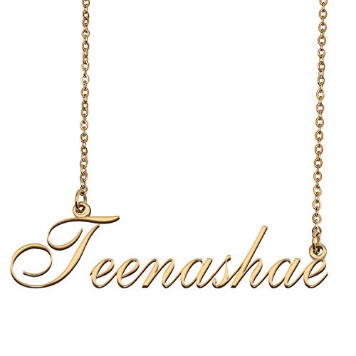 HUAN XUN Customized Charm Pendant Jewelry Any Name Necklace for Grandmother Teenashae