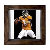 Brock Osweiler - 6X6 Full Color Photo Sign With Wood Frame PTR #G330632